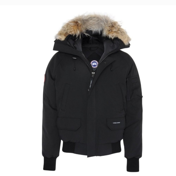 Jackets & Blazers - Canada goose bombardier jacket  black small black unisex authentic  100%